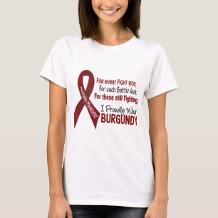 T-shirt Le myélome multiple I portent fièrement Bourgogn