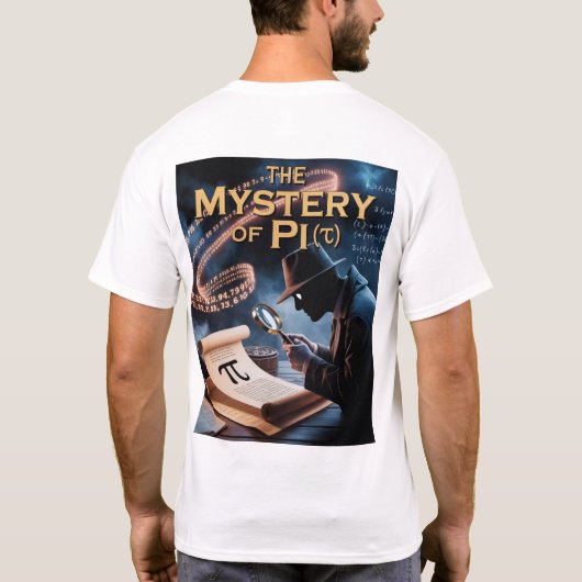 T-shirt Le mystère derrière Pi (Dos)