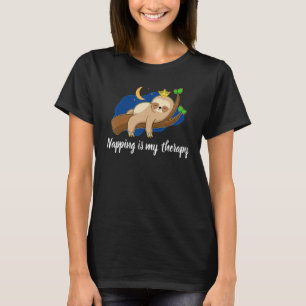 T-shirt Le Nappage Est Ma Thérapie Nap Queen Sleep Citatio