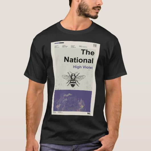 T-shirt Le National - High Violet (Devant)