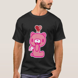 T-shirt Le Naughty Grizzly Pity Cœur D'amour Valent Éventr