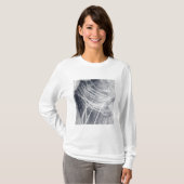 T-shirt Le navire suit le nord de l'océan Pacifique (Devant entier)