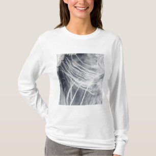 T-shirt Le navire suit le nord de l'océan Pacifique