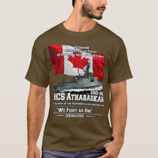 T-shirt Le NCSM Athabaskan