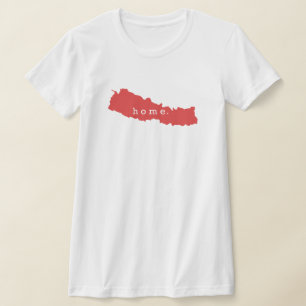 T-shirt Le Népal est ma/son/leur patrie