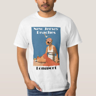 T-shirt Le New Jersey échoue le ~ Longport