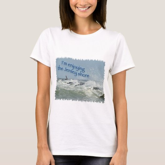 T-shirt Le New Jersey Shore (Devant)