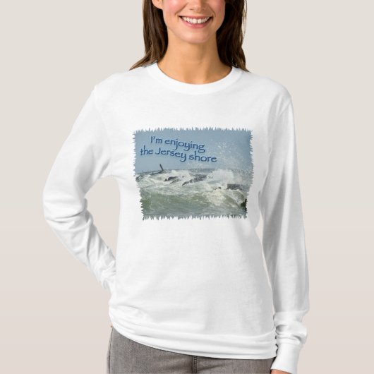 T-shirt Le New Jersey Shore (Devant)