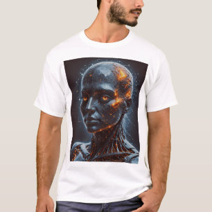 T-shirt Le Nexus Sentient : Réveil de l'être Cyber