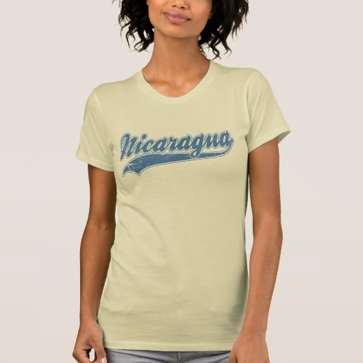 T-shirt Le Nicaragua vintage (Devant)