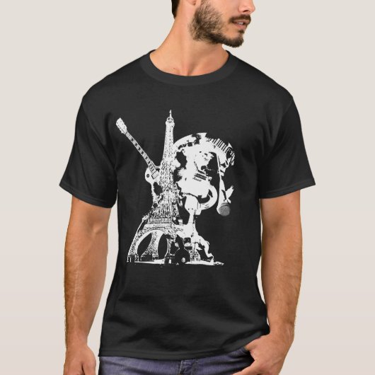 T-shirt Le-Noir-Eiffel (Devant)