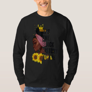 T-shirt Le Noir est beau Mois de l'Histoire Noire Nous som