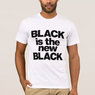 T-shirt Le noir est le nouveau noir...