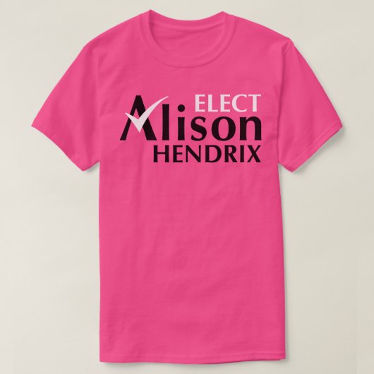 T-shirt Le noir orphelin élisent Alison Hendrix (Design devant)