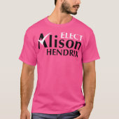 T-shirt Le noir orphelin élisent Alison Hendrix (Devant)