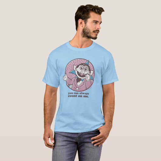 T-shirt Le nombre | Vous Pouvez Toujours Compter Sur Moi (Devant entier)