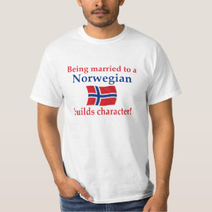 T-shirt Le Norvégien établit le caractère
