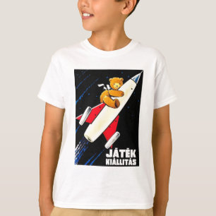 T-shirt Le nounours concernent une foire hongroise vintage