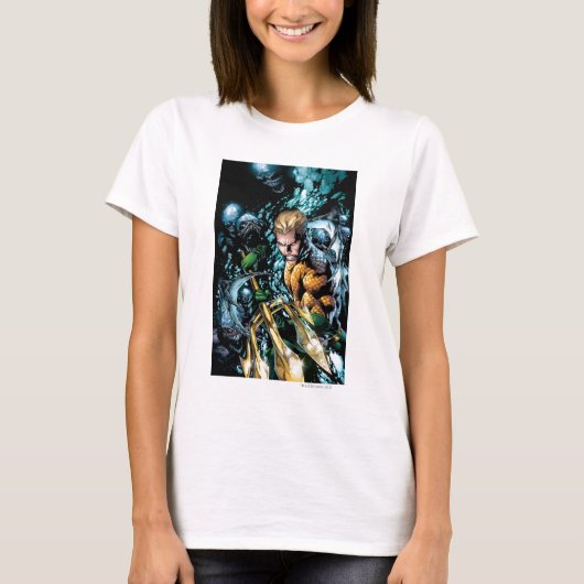 T-shirt Le Nouveau 52 - Aquaman #1 (Devant)