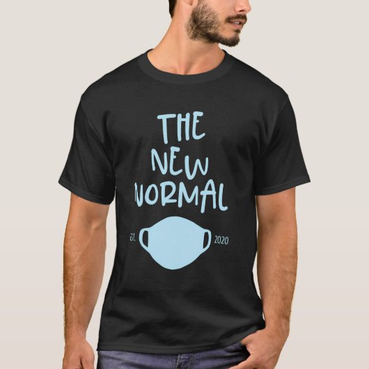 T-shirt Le nouveau Masque Normal Est 2020 Pande De Nouveau (Devant)