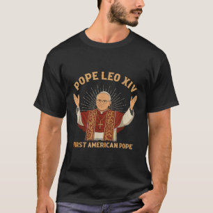 T-shirt Le nouveau pape Leo Xiv Premier pape américain Chr