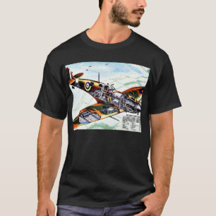 T-shirt Le nouveau Spitfire de la Grande-Bretagne