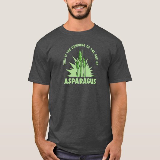 T-shirt Le Nouvel Âge de l'Asperge (Devant)