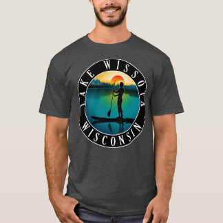 T-shirt Le Paddleboard du Wissota Wisconsin