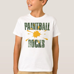 T-shirt Le Paintball bascule (le vert)