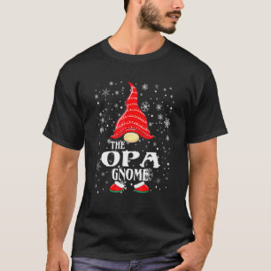 T-shirt Le Paja de Noël de groupe familial assorti Opa Gno