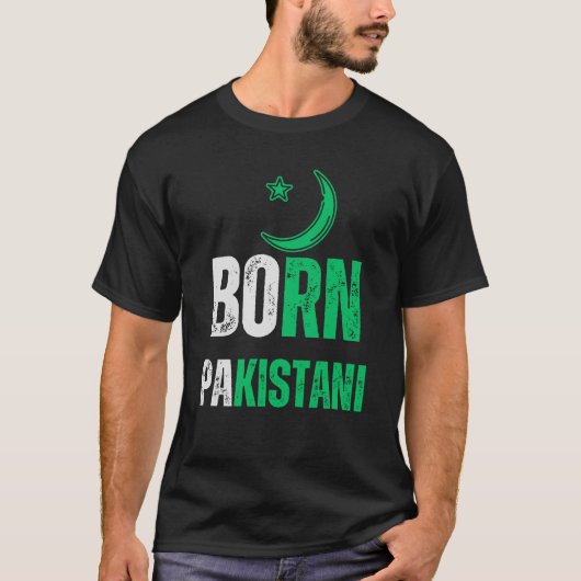T-shirt Le Pakistan est mon identité (Devant)