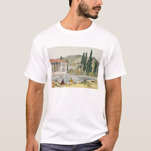 T-shirt Le palais et les jardins d'Ashref, Perse, plat 80 (Devant)
