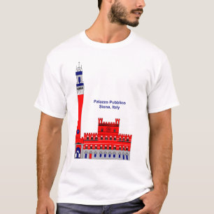 T-shirt Le Palazzo Pubblico Inspiration - Sienne, Italie
