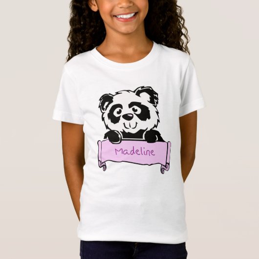 T-Shirt Le panda de Madeline (Devant)