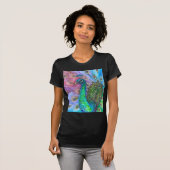 T-shirt Le paon parfait (Devant entier)