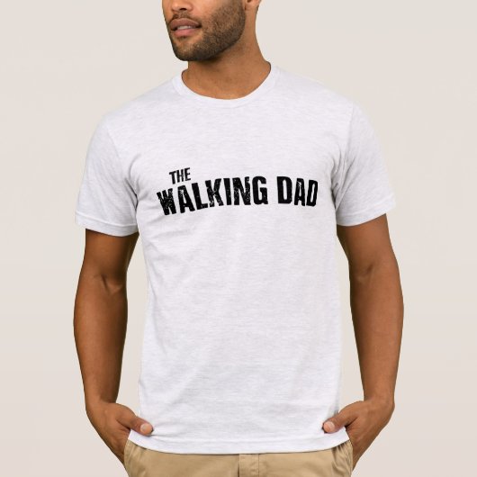 T-shirt Le papa de marche (Devant)