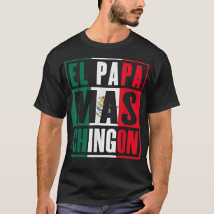 T-shirt Le Papa Le Plus Cool - Drôle de papa mexicain