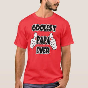 T-shirt Le papa le plus frais jamais