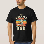 T-shirt le papa qui marche (Devant)