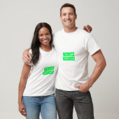 T-shirt Le Papa Qui Peut - Conception verte (Unisexe)