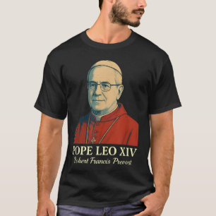 T-shirt Le pape Leo Xiv Robert Francis Prevost _8