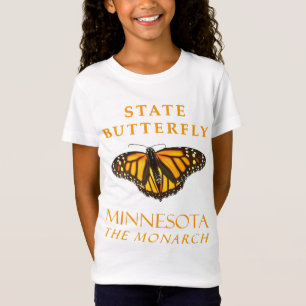 T-Shirt Le Papillon du Minnesota du territoire Le Monarque