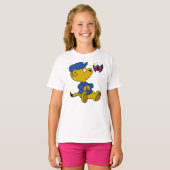 T-shirt Le papillon rose de Ferald (Devant entier)