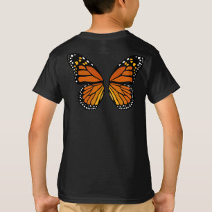 T-shirt Le papillon s'envole le tee - shirt organique du