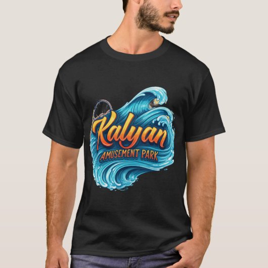 T-shirt Le paradis aquatique de Kalyan (Devant)