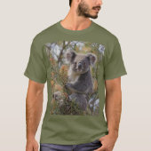 T-shirt "Le paradis de Koala : niché dans un arbre de Grev (Devant)