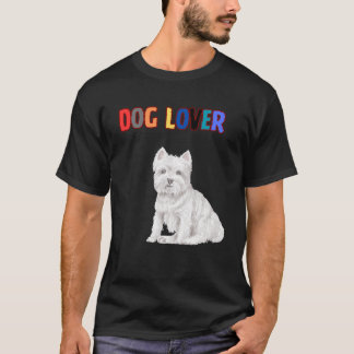 T-shirt Le paradis de l'Amoureux des chiens T SHIRT