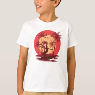 T-shirt Le paradis du surf