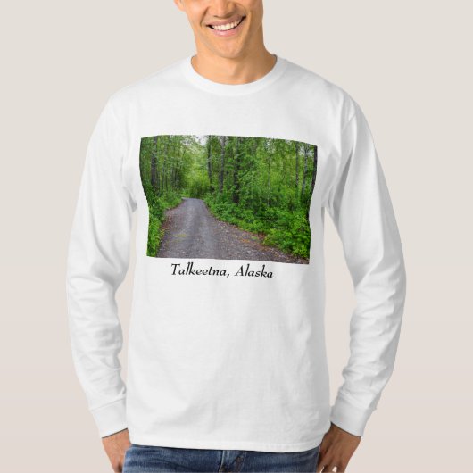 T-shirt Le paradis vert (Devant)