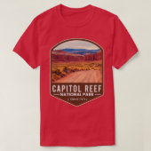T-shirt Le Parc National Capitol Reef Utah (Design devant)